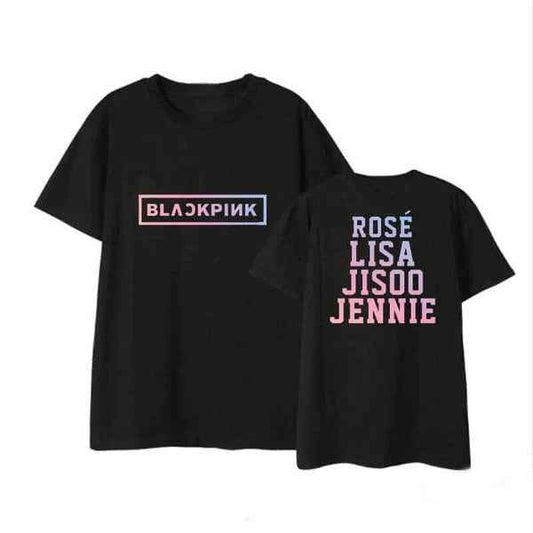 Blackpink Member Names Tshirt