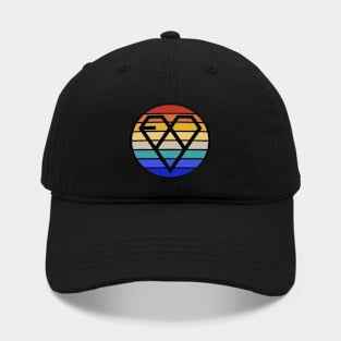 Exo Suho Ranibow Heart  Cap