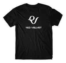 "Black Red Velvet T-Shirt"