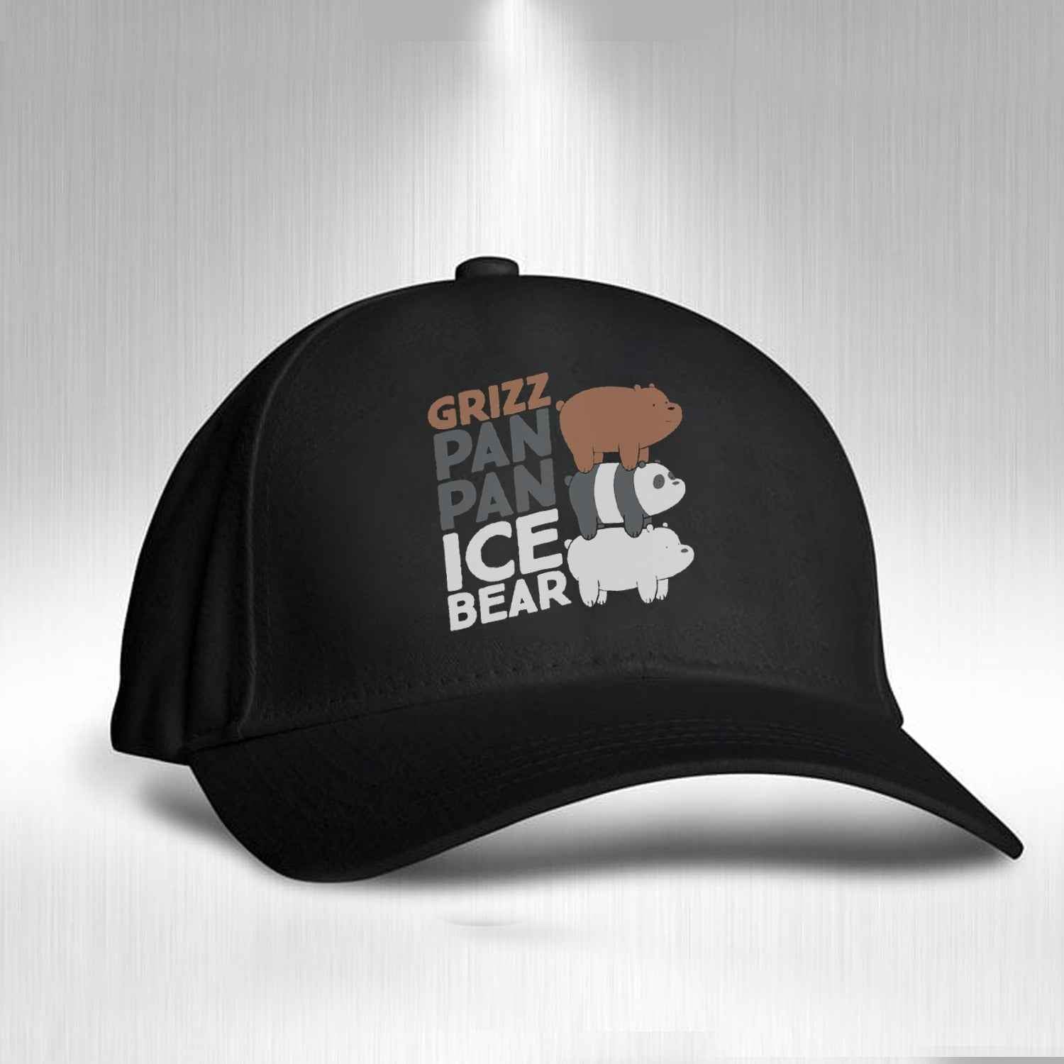 Bare Bears Outdoor Caps