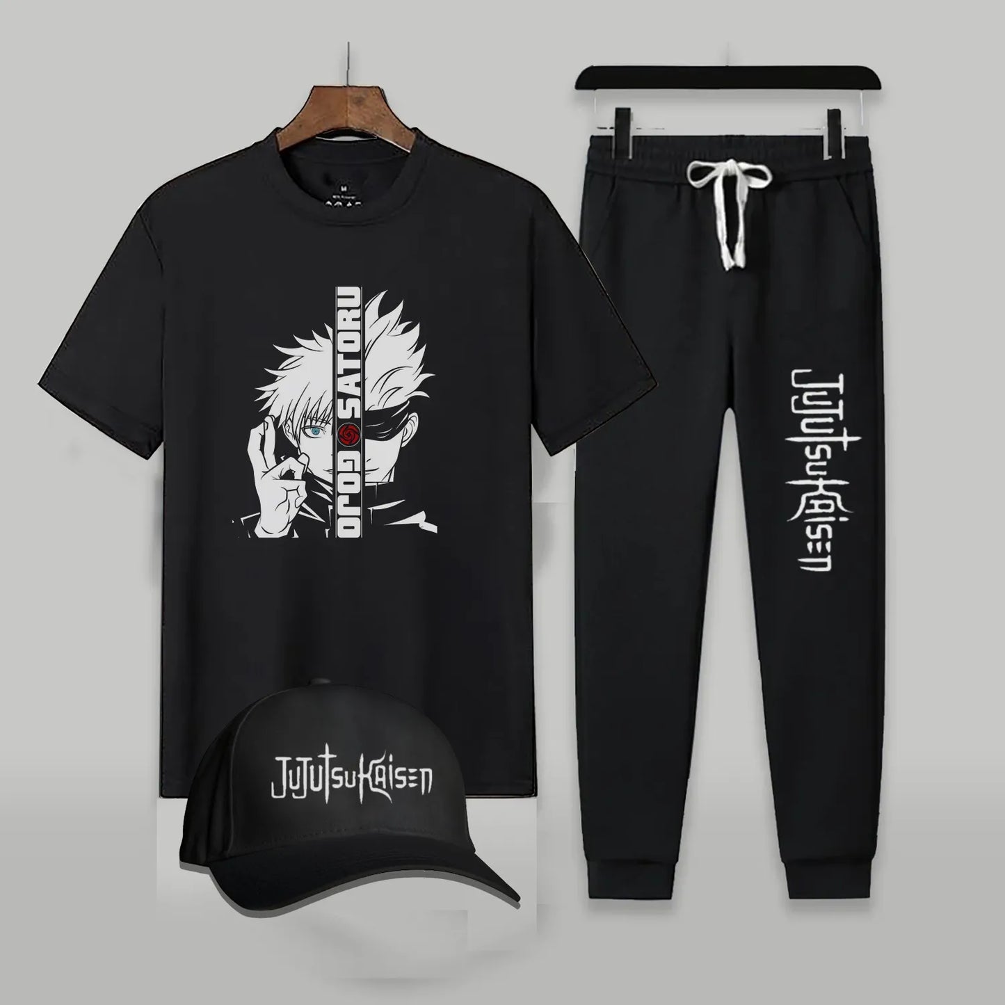 Anime jujutsu kaisen tracksuit (pack of 3)
