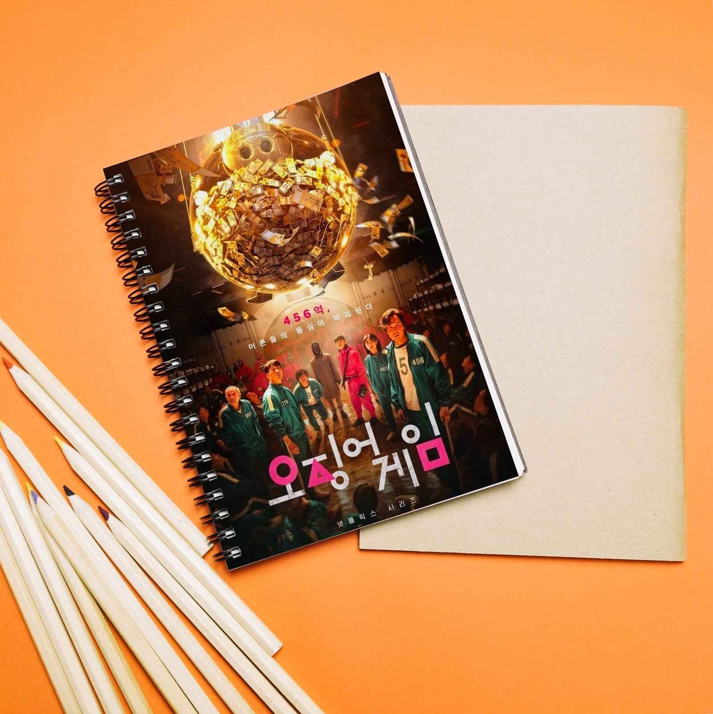 Squid Game Notebook: Iconic Survival Series Journal for Fans