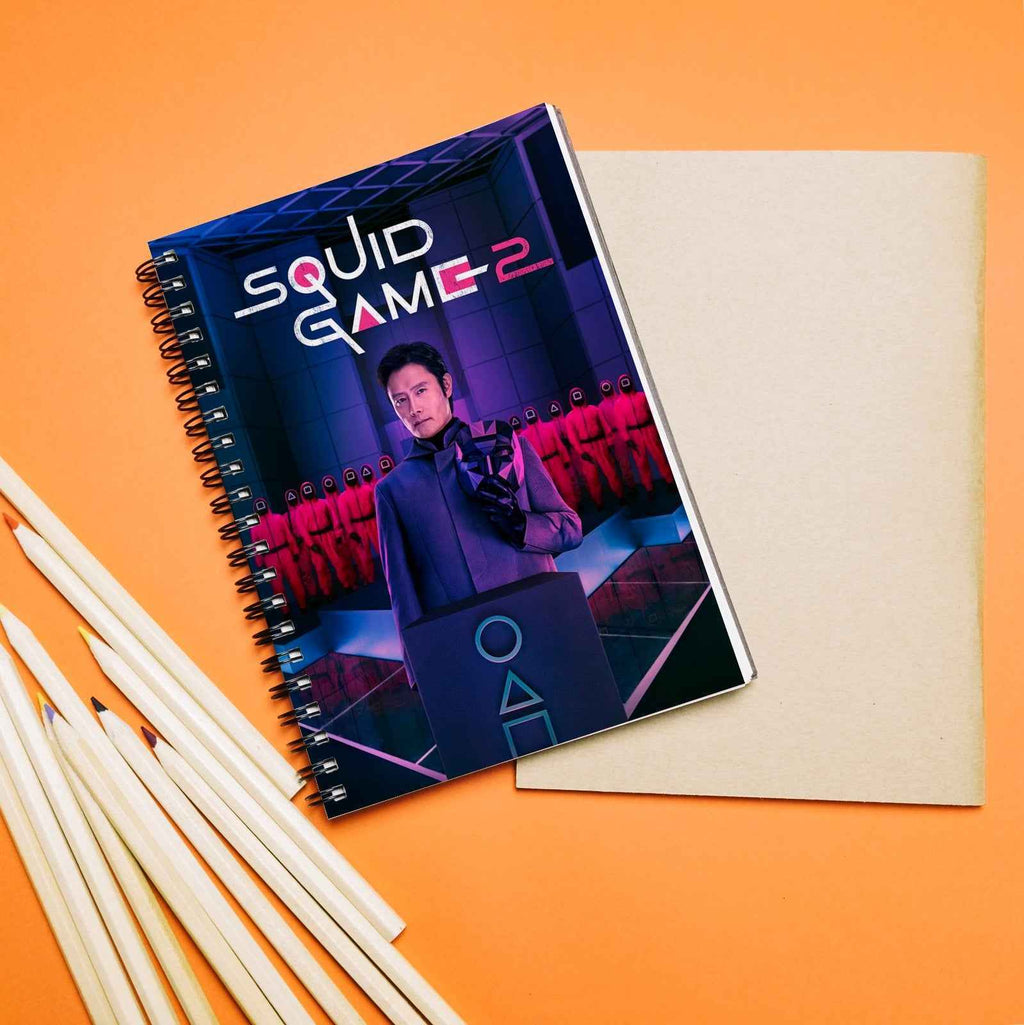 "Squid Game 2 Notebook with Logo
