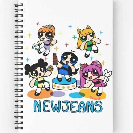 "NewJeans Bunny Spiral Notebook"