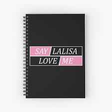 Blackpink Say Lalisa Love Me Notebook