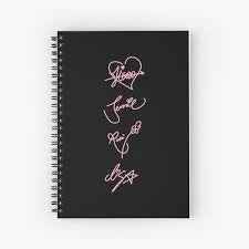 Blackpink Signature Notebook