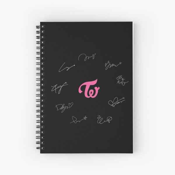 Twice Signature Logo Notebook