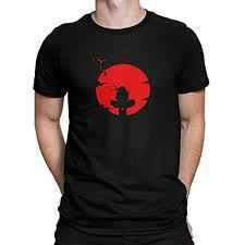 Naruto Uchiha-Itachi Uchiha pose art Anime T-shirt