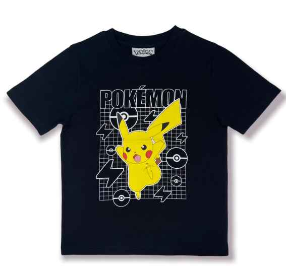 "Black Pokemon T-shirt"