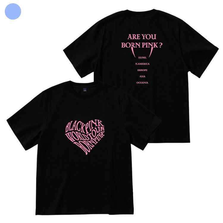 BLACKPINK Born Pink Tour T-Shirts,